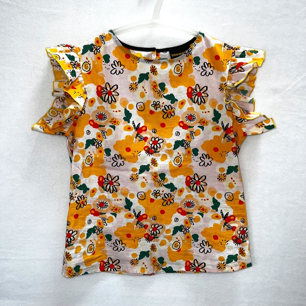 Nooworks Ruffle Top Vittoria Floral Small